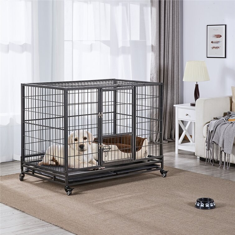 Rolling hotsell dog kennel